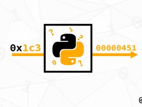 python convert hexadecimal to binary