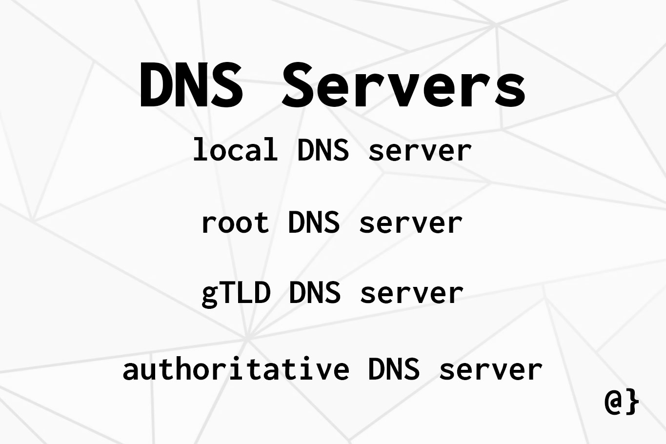 types of dns servers